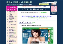 有料エロ動画サイト比較byメス猫